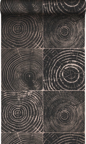 Tapete mit Baumstammmuster