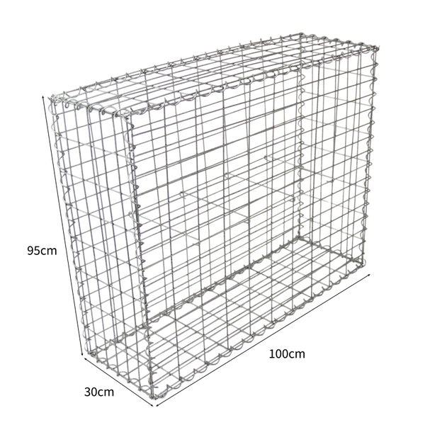Gabionenkörbe  100 x 95 x 30cm / 6 Körbe