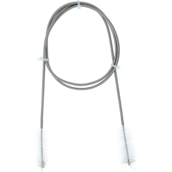 Flexibler Rohrreiniger mit Bürstenkopf an beiden Enden