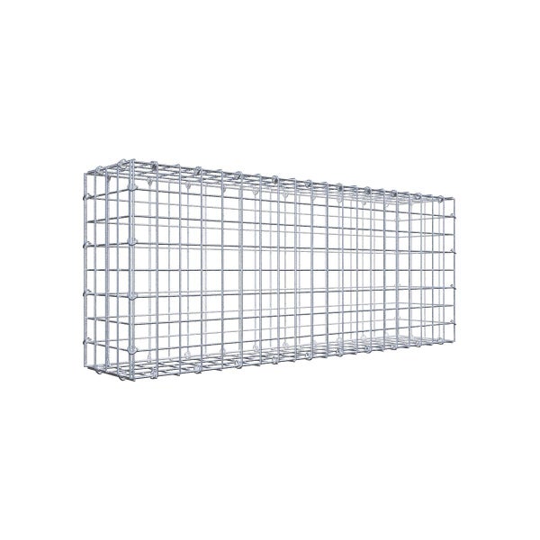 Gabione 100 cm x 40 cm x 20 cm (L x H x T), Maschenweite 5 cm x 5 cm, C-Ring