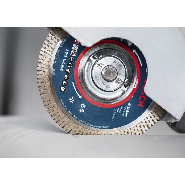Bosch Expert HardCeramic Diamanttrennscheiben 125 x 22,23 x 1,4 x 10 mm - 2608900655