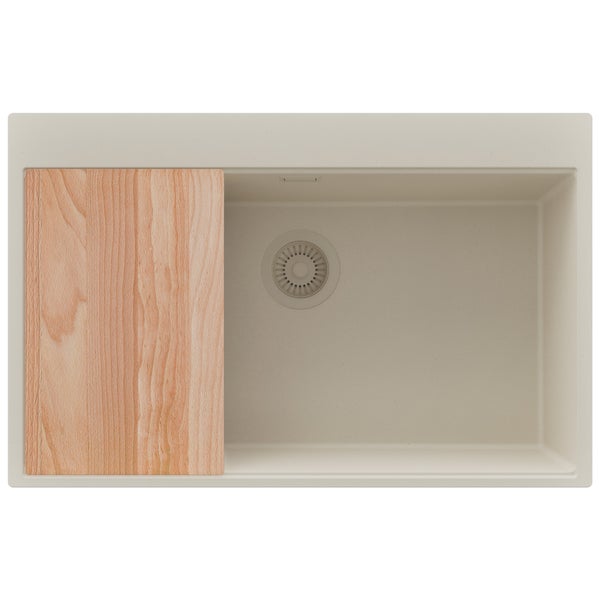 Spüle mit Schneidebrett