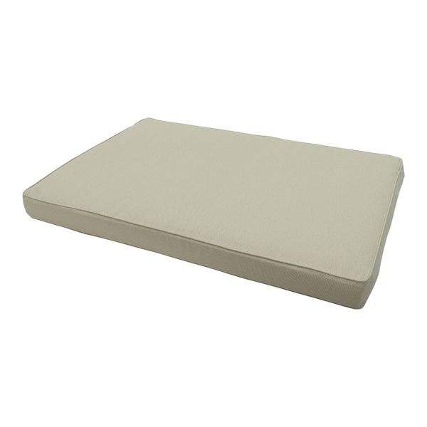 Lounge-Sitzkissen, Beige, Canvas Eco+ - Ca. 120x80 cm