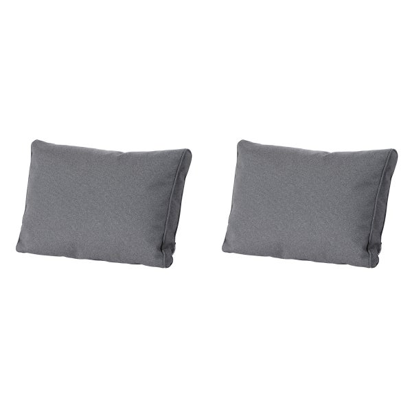 Lounge Profi-Line Manchester grau - ca. 40x60 cm - 2er-Set