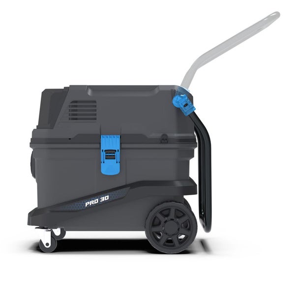 Mehrzwecksauger mit Rollen und Griff