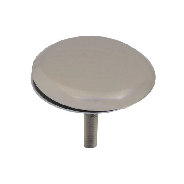 Armaturenlochstopfen aus Edelstahl für Waschbecken.