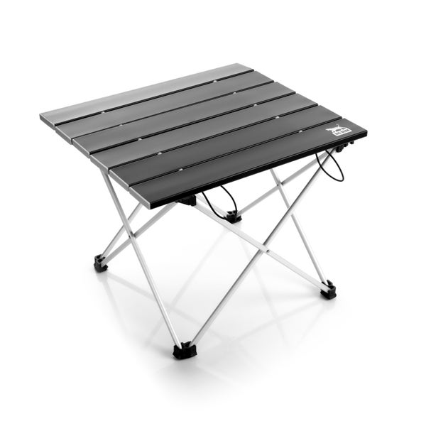 Quadratischer Campingtisch mit Aluminiumgestell