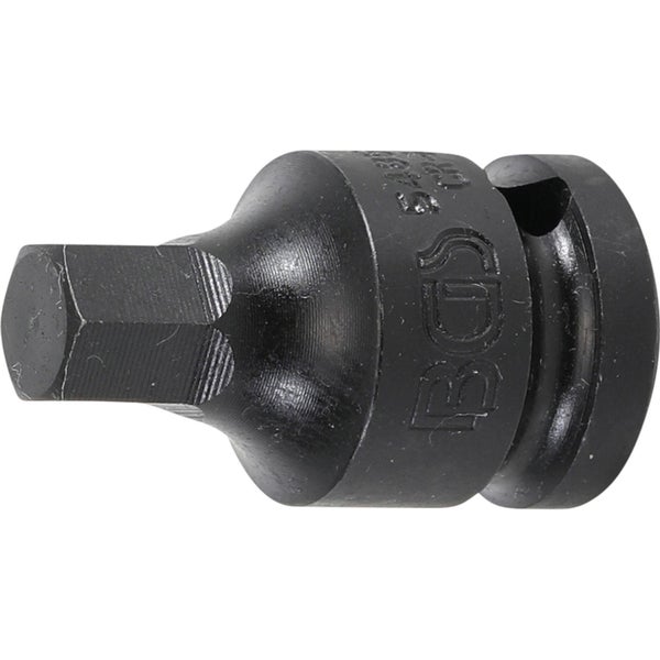 BGS Kraft-Bit-Einsatz Antrieb Innenvierkant 12,5 mm (1/2) Innensechskant 11 mm - 5485-11