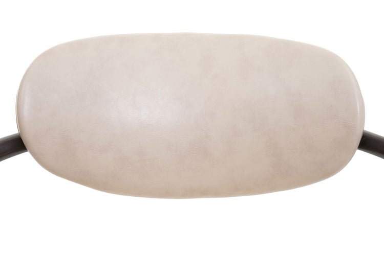 Stuhl Rückenlehne aus Kunstleder