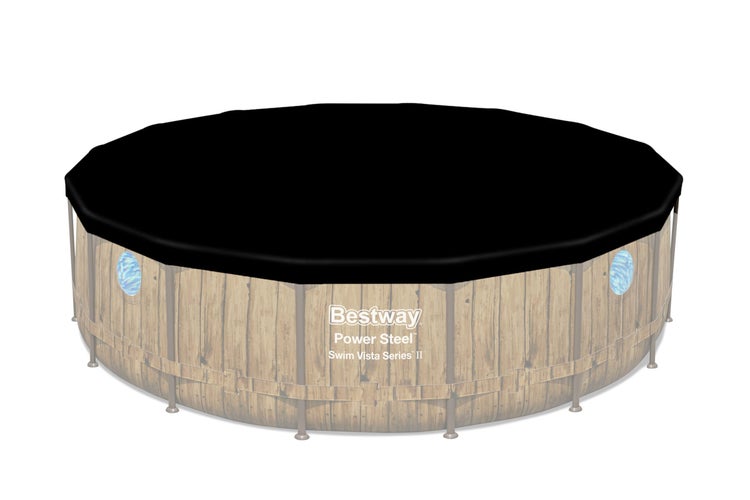 Bestway Power Steel Swim Vista Series II Pool mit Abdeckung