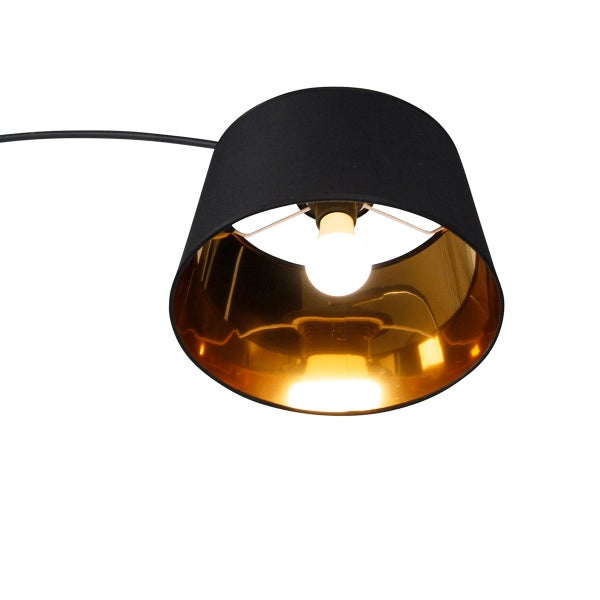 Ansicht einer Lampe mit Lampenschirm