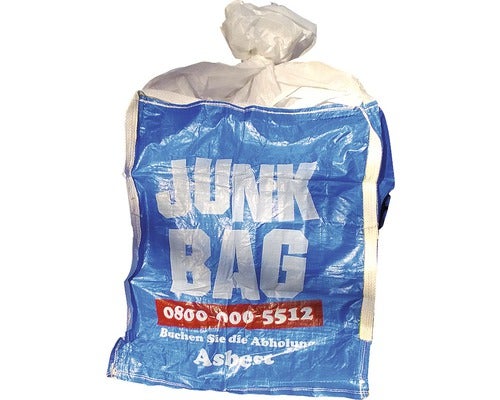 Junkbag Abfallsack für Asbest 1cbm, max. 1 Tonne