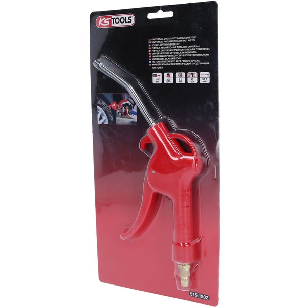 KS Tools Druckluftpistole Universal in Verpackung