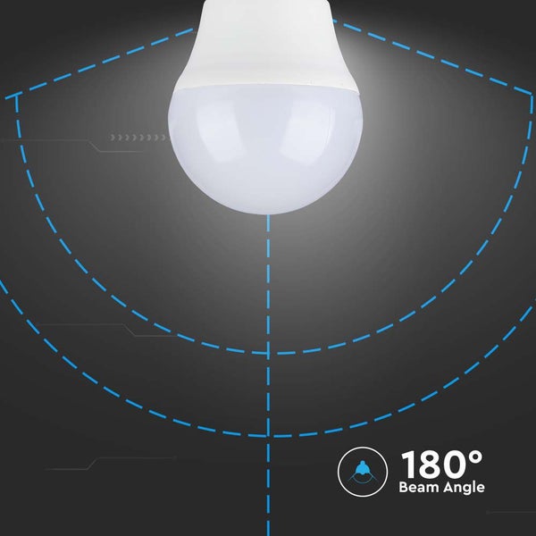 V-TAC VT-1879N-N - E27 Weiße LED-Lampen - Golf - IP20 - 4.5W - 470 Lumen - 3000K