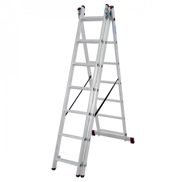Aluminium Mehrzweckleiter im A-förmigen Aufbau