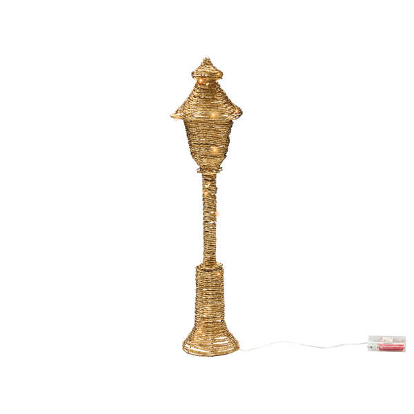 Maßzeichnung einer Wegeleuchte mit den Maßen 62, 16, 5, 17 und 12 Zentimeter