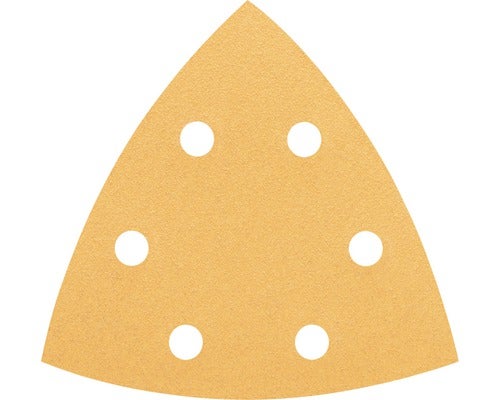 Dreieckschleifpapier mit Löchern für Schleifarbeiten