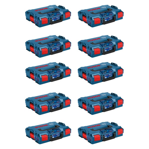 KS Tools Werkzeugkoffer aus Metall und Kunststoff mit Tragegriff, zwei Metallverschlüssen und einer maximalen Tragkraft von 30 Kilogramm.