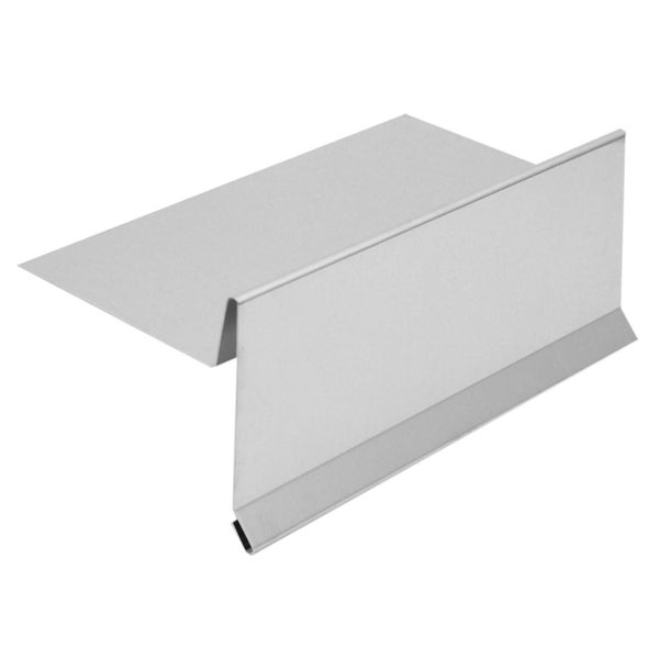 Dachrandprofil aus Aluminium zur Abdeckung von Dachrändern.