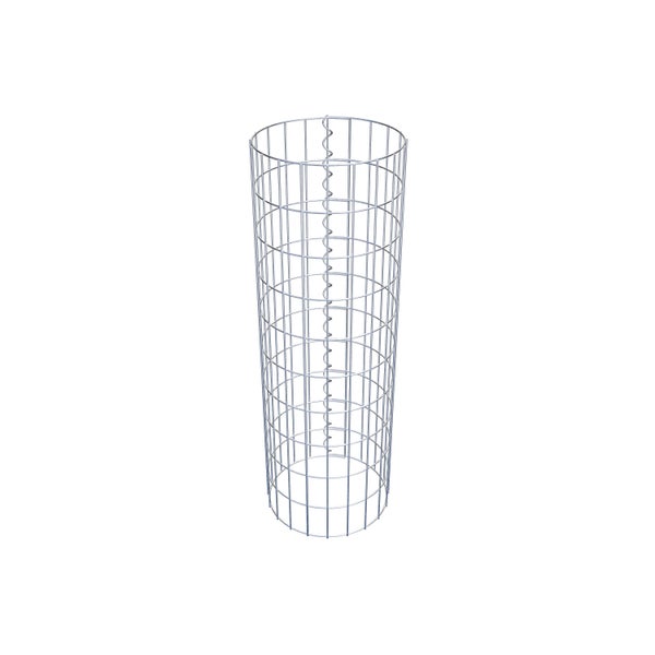 Gabionensäule Durchmesser 32 cm, MW 5 x 10 cm rund - Höhe: 1,00 m