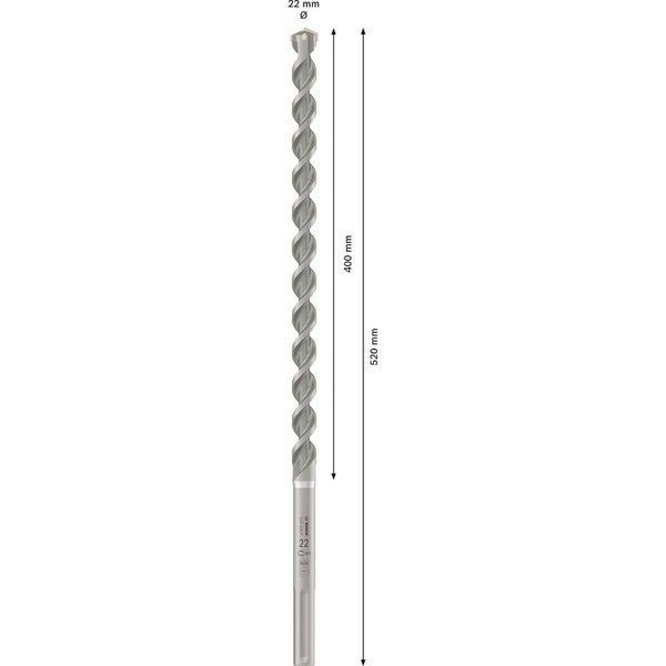 Bosch PRO SDS max-4 Hammerbohrer 22 x 400 x 520 mm - 2608685867