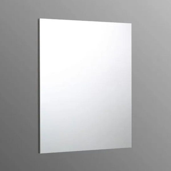 Einfacher Badezimmerspiegel mit grauem ABS-Rahmen 70x60