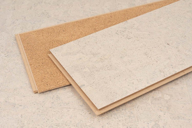 Korkbodenplatten mit Klickverbindung