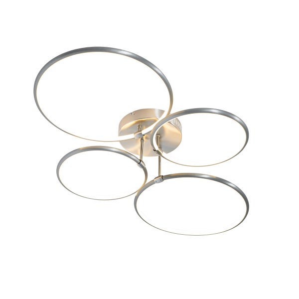 Moderne Deckenleuchte mit ringförmigem Design