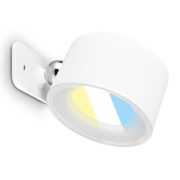 Wandleuchte kabellos ohne bohren Wandlampe magnetisch Leselampe Akku Dimmbar