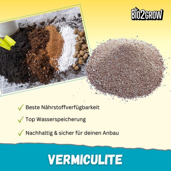 Vermiculit zur Bodenverbesserung und Wasserspeicherung für den Gartenbau