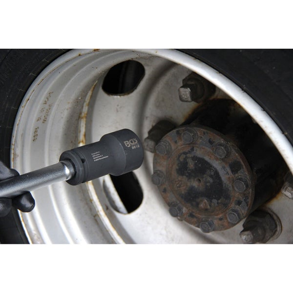BGS Kraft-Steckschlüssel-Einsatz Sechskant tief Antrieb Innenvierkant 20 mm (3/4) SW 38 mm für FUSO / Mitsubishi - 9812