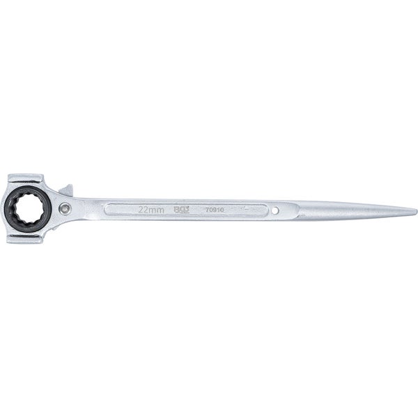 BGS Gerüstbauer-Knarre 3-in-1 SW 19 x 22 mm - 70910