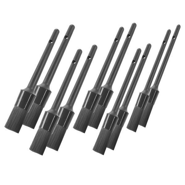 STAHLWERK Auto Reinigungsbürsten 10er Set Autopflege Pinsel Detailing Bürsten