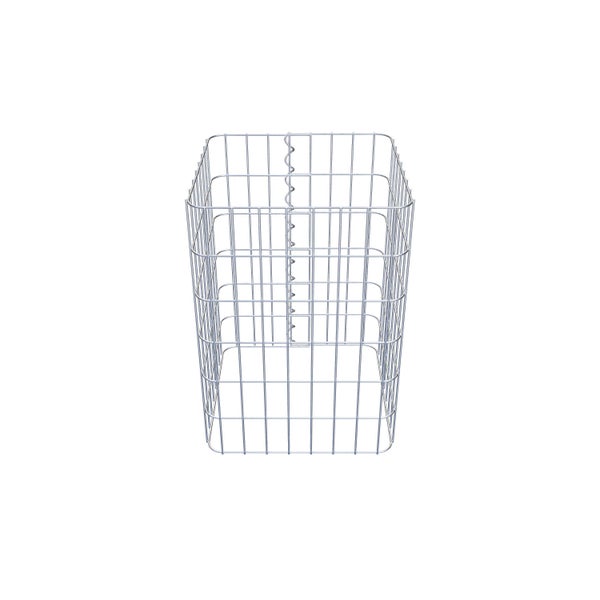 Gabionensäule 42 x 42 cm, MW 5 x 10 cm eckig - Höhe: 0,60 m