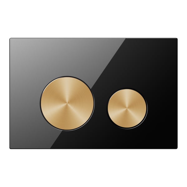 Betätigungsplatte für Spülkasten mit zwei Tasten