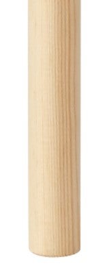 Rundstab aus hellem Holz mit natürlicher Maserung.