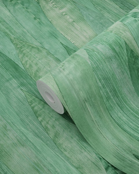 Tapetenrolle mit Blattmuster