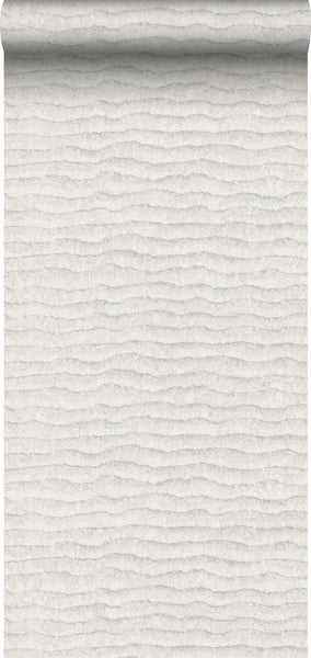 Sanders und Sanders Tapete Uni Hellgrau - 53 cm x 10 m - 640086