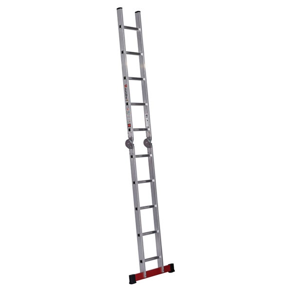 Aluleiter mit Sprossen