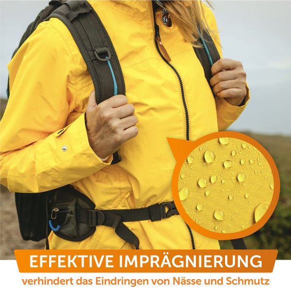 Nordicare Textil Imprägnierspray [500ml] Universal Imprägnierspray Jacke Sneaker Schuhe I Imprägnierung's Spray Regenjacke, Goretex I Textil Schuh wasserdicht imprägnieren