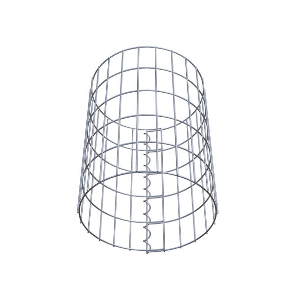 Gabionensäule Durchmesser 37 cm, MW 5 x 10 cm rund - Höhe: 0,50 m