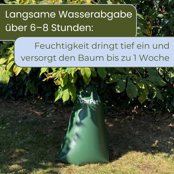 Baumbewässerungssack mit langsamer Wasserabgabe
