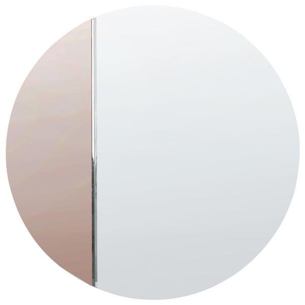 Wandspiegel CHARRON 80 cm 80 cm Roségold