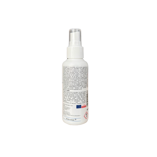 AmbroSafe Oberflächen-Desinfektionsmittel 100 ml – (5 Stück) Viruzid & Bakterizid, kompakte Größe für unterwegs, hygienische Reinigung (5 x 100 ml)