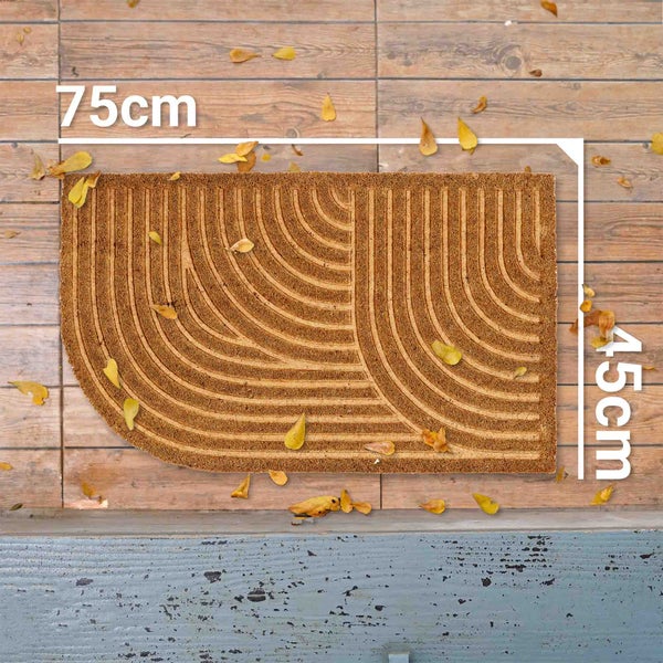Fußmatte aus Kokosfaser mit den Maßen 75 cm x 45 cm