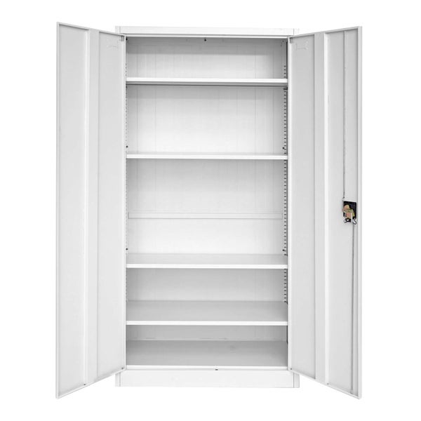 Offener Metall Aktenschrank mit Regalböden für Bürobedarf