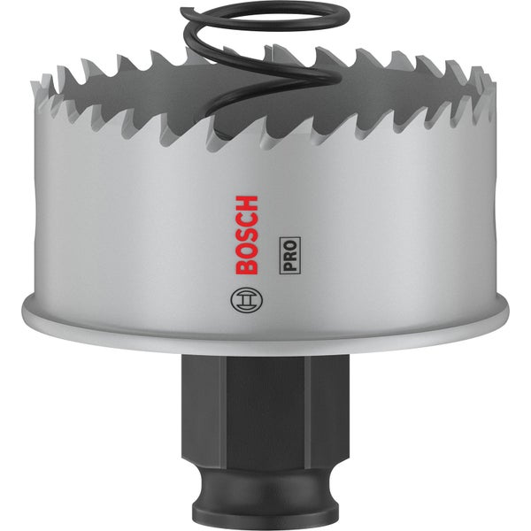 Bimetall Lochsäge mit einer Größe von 54 Millimetern