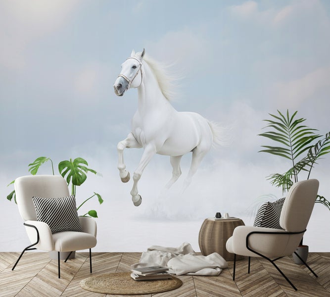Fototapete Pferde Tiere Wohnzimmer Vlies Tapete 300x210 cm