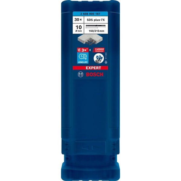 Bosch 30x Expert SDS plus-7X Hammerbohrer 10 x 150 x 215 mm - 2608900187