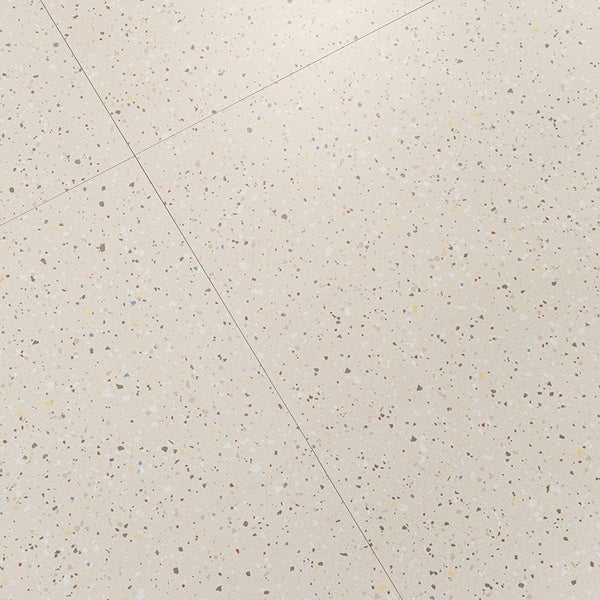 Fliese in Terrazzo Optik mit feiner Körnung für Boden oder Wand